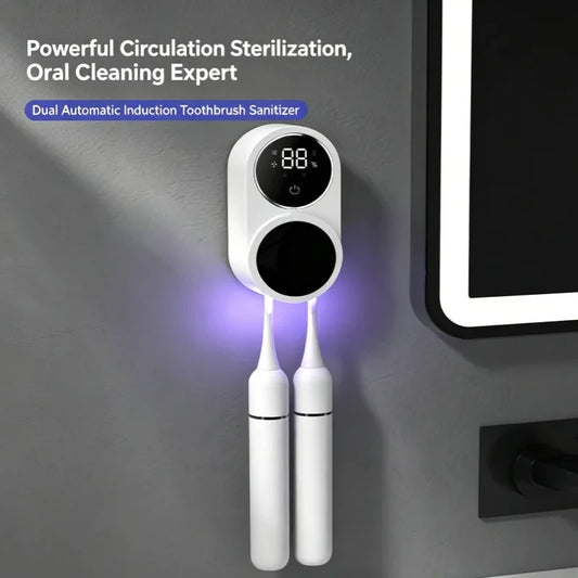 Portable UV Toothbrush Sanitizer Case
