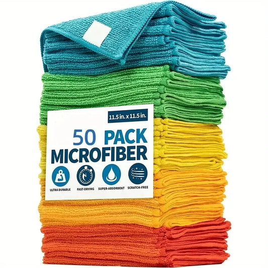 Absorbent Microfiber Cleaning Cloths